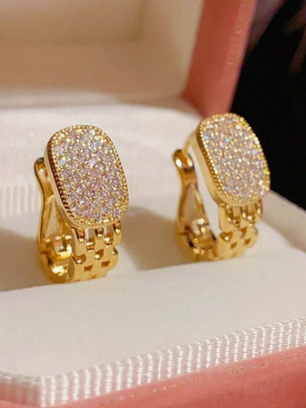 14K Gold Womens 2ct Diamond Hanging Drop Earrings Ladies NEW 14 K Silver Jewelry
